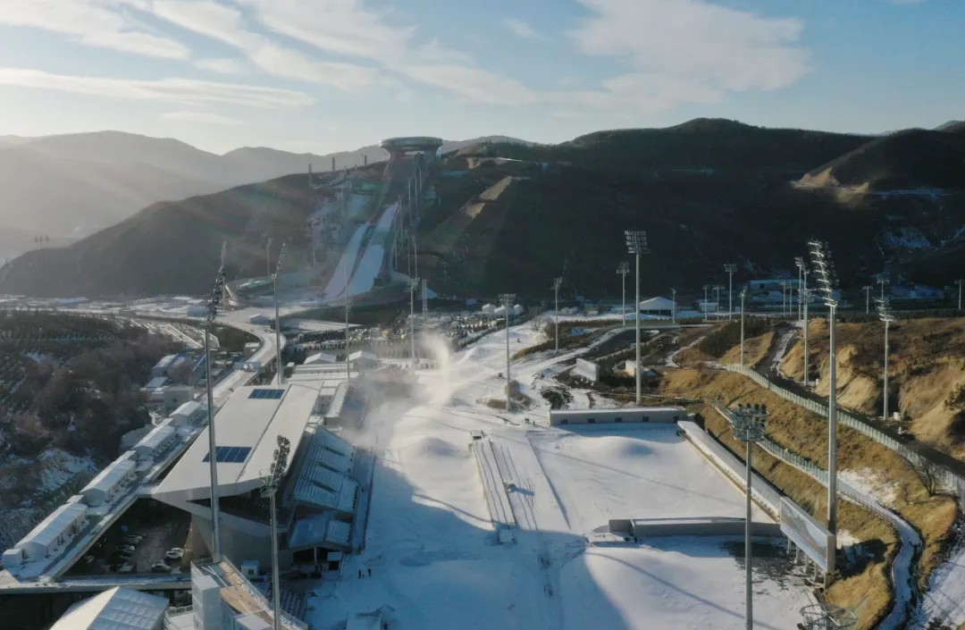 衛(wèi)星見證，這里如何變身“冬奧小城”