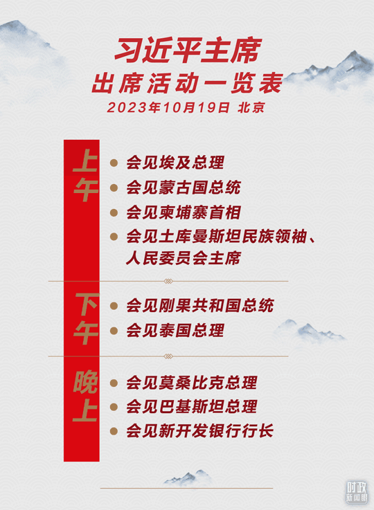 時政新聞眼丨高峰論壇圓滿成功，習近平密集會見傳遞清晰信號