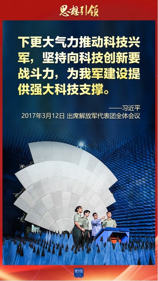 思想引領｜兩會上，習主席這樣談強軍之路