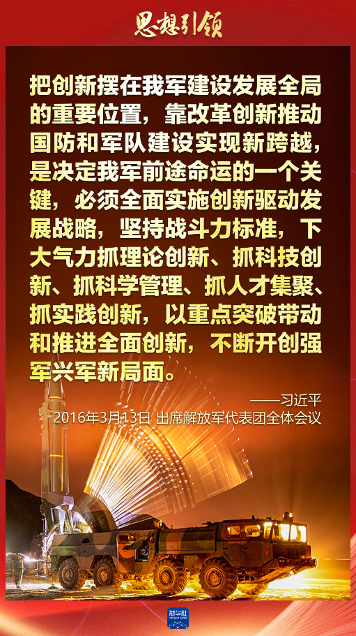 思想引領｜兩會上，習主席這樣談強軍之路
