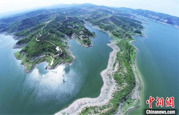 圖為航拍生態(tài)園現(xiàn)狀?！●T華 攝