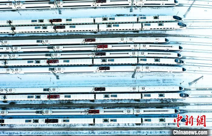 哈鐵管轄高鐵動(dòng)車組?！」F提供