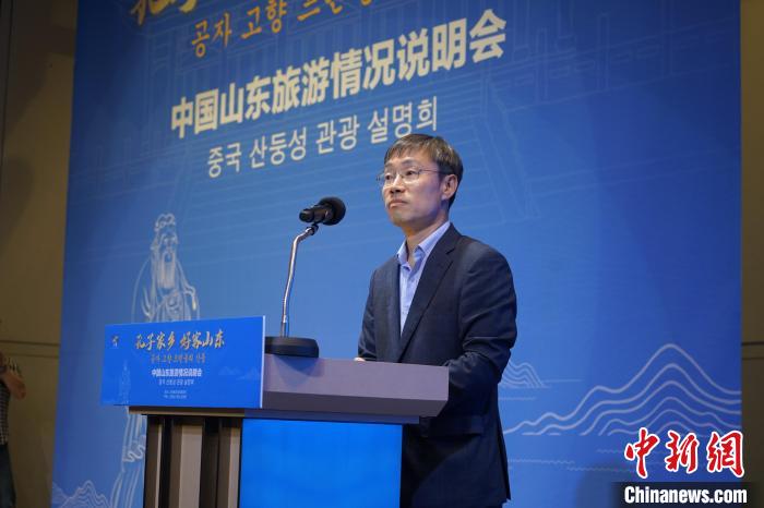 首爾市政府觀光體育局局長金英渙致辭?！⑿?攝