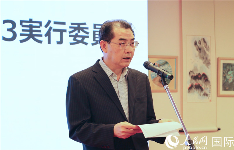 中國(guó)駐日本大使吳江浩致辭。人民網(wǎng) 許可攝