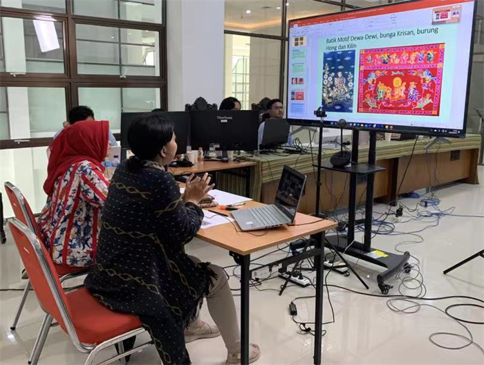 活動(dòng)現(xiàn)場(chǎng)。供圖：印尼三一一大學(xué)孔子學(xué)院