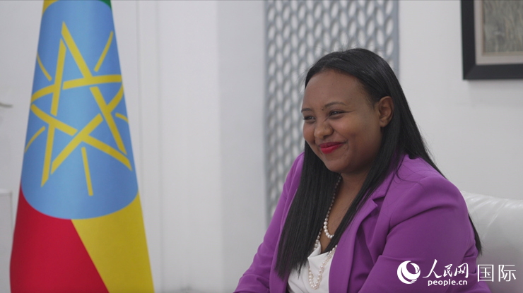 萊利斯接受人民網專訪。人民網記者 劉寧攝