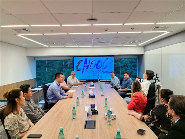 座談會(huì)現(xiàn)場(chǎng)。中海油巴西公司供圖