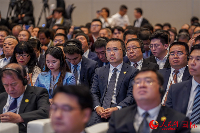 2023中國(浙江)—泰國合作交流會現(xiàn)場。普拉維攝