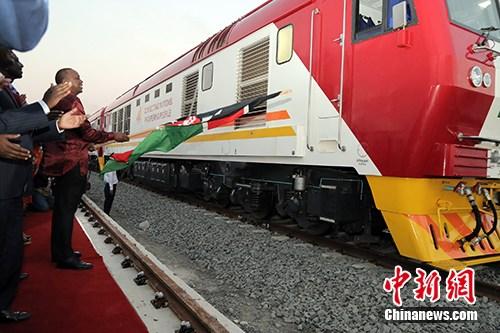 圖為2017年5月31日，蒙內(nèi)鐵路成功開通。<a target='_blank' href='/'><p  align=