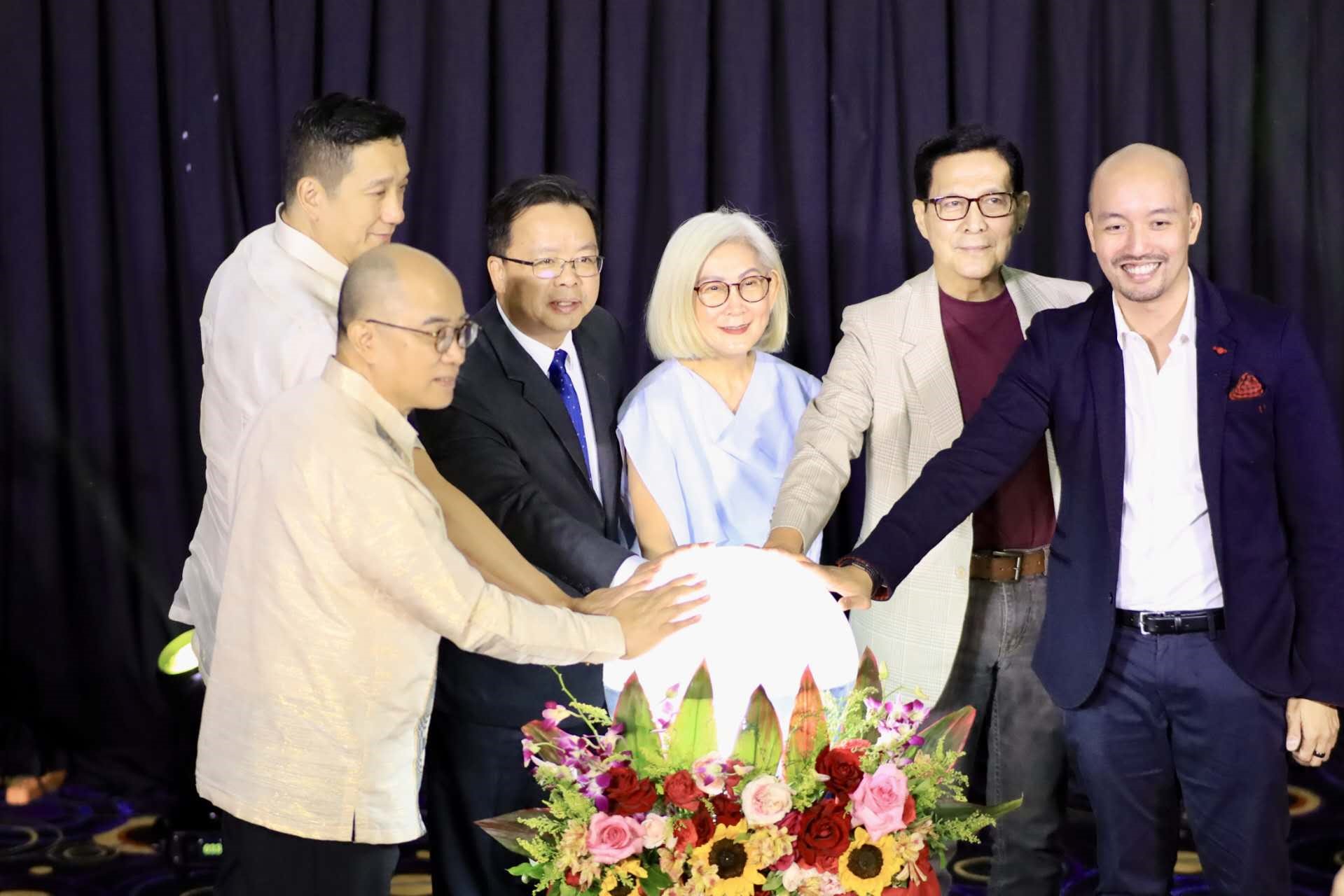 嘉賓出席2023中國(guó)電影節(jié)啟動(dòng)儀式。中國(guó)駐菲律賓大使館供圖