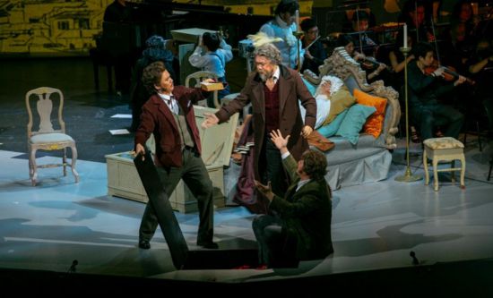 圖為《賈尼·斯基基》劇照。（中國國家大劇院供圖）