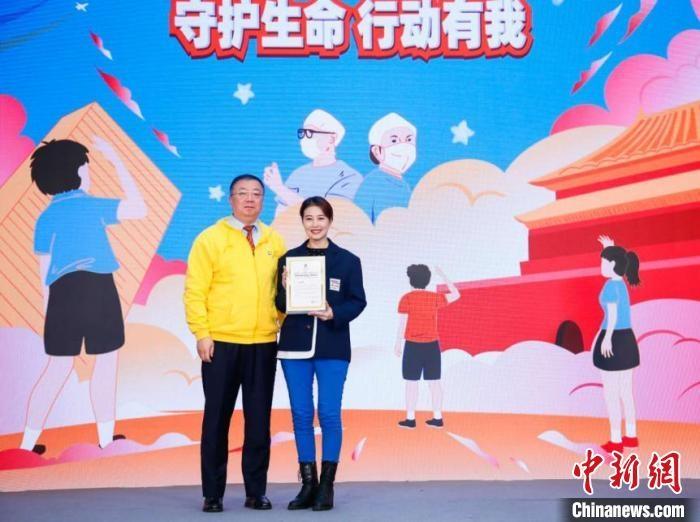 演員周海媚受邀參與公益活動?！」鶆P敏 攝