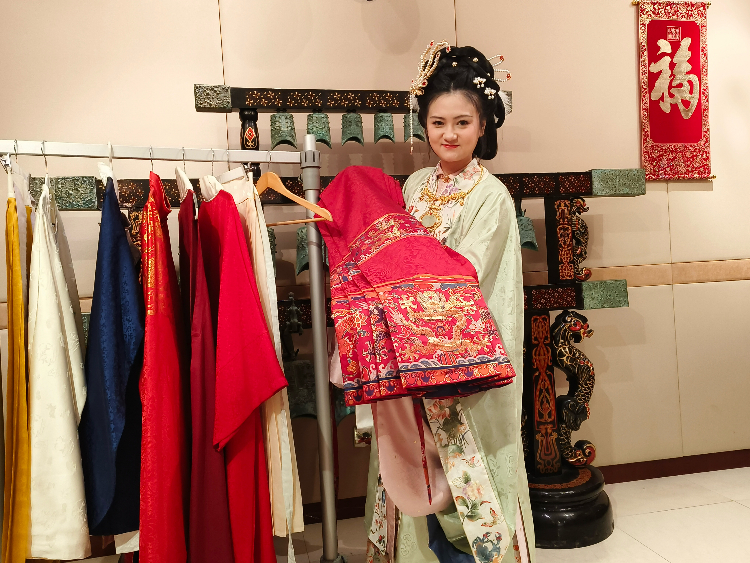 馬耳他中國文化中心的漢服展示。馬耳他中國文化中心供圖