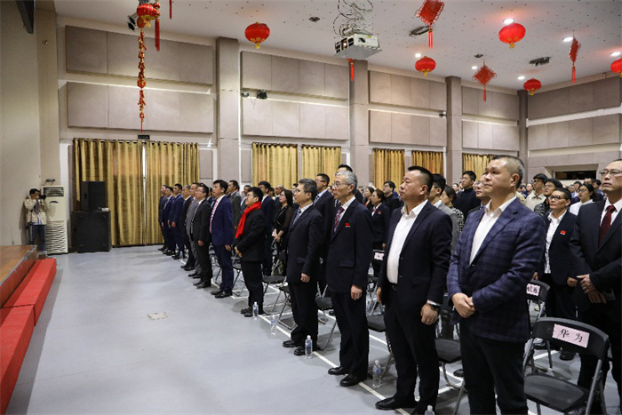 “溫暖迎春·共慶中國(guó)年”活動(dòng)現(xiàn)場(chǎng)。中國(guó)駐阿爾及利亞大使館供圖