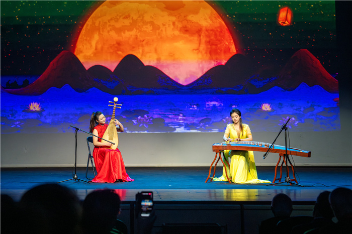  現(xiàn)場表演。中國駐希臘大使館供圖