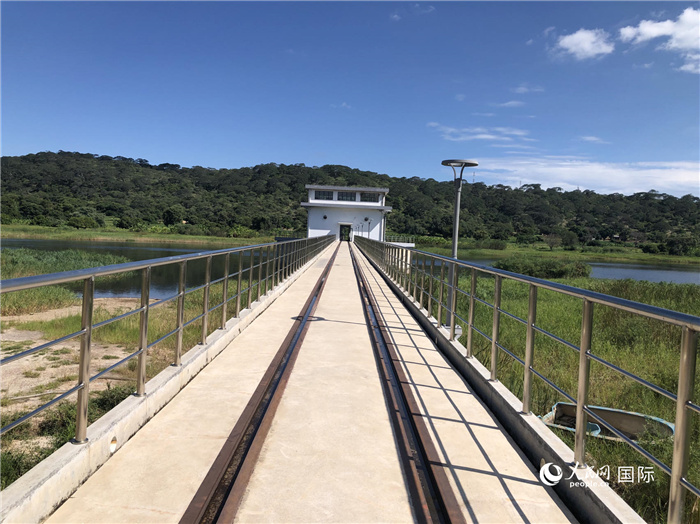 卡夫河供水項(xiàng)目。人民網(wǎng)記者 黃培昭攝