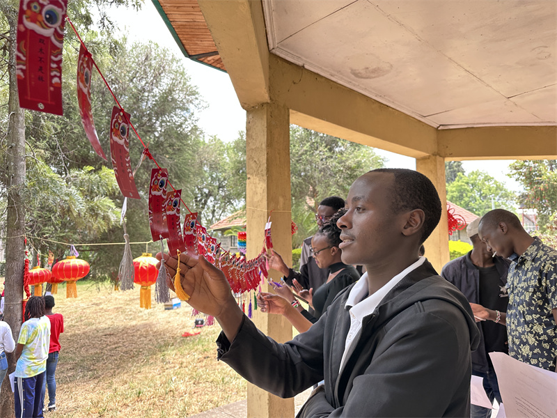 活動(dòng)現(xiàn)場(chǎng)?？夏醽啺８耦D大學(xué)孔子學(xué)院供圖