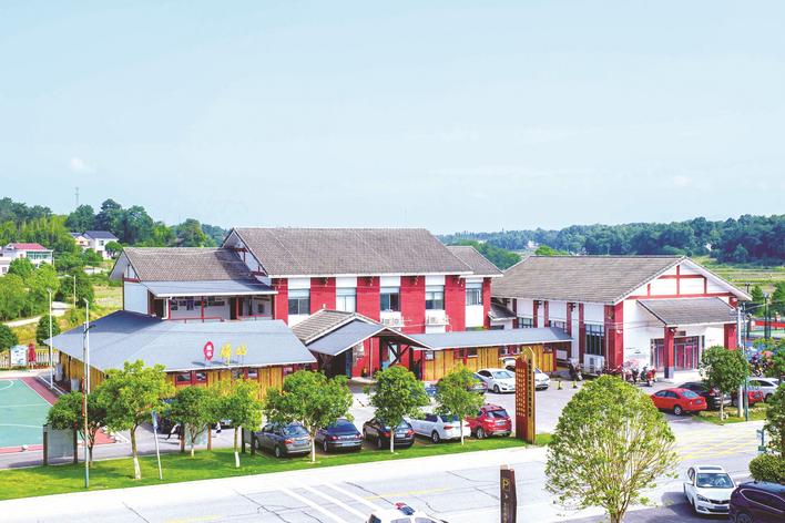 由文化站升級改造而成的“福臨驛站”，可提供度假、研學、會議、拓展、愛國主義教育等各類旅游線路，供游客自主選擇。 長沙縣供圖