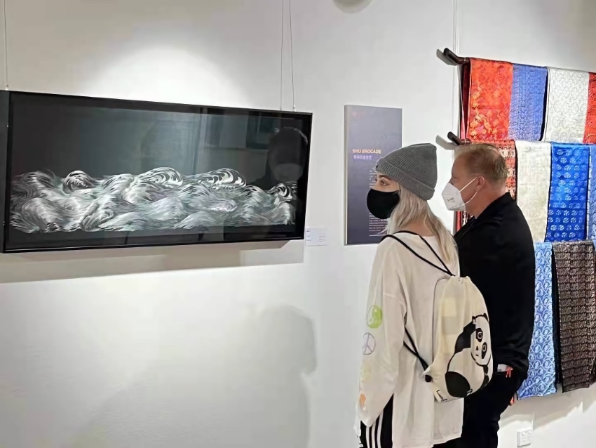 展覽現(xiàn)場(chǎng)。主辦方供圖