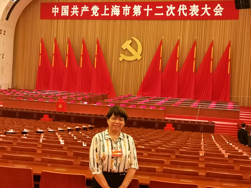 黨代表施鳳。受訪者供圖