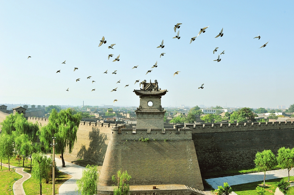 平遙古城在保護與傳承中煥發(fā)盎然生機。本報通訊員攝