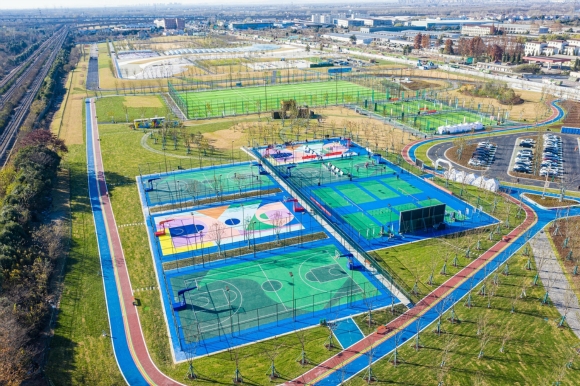 南京北站樞紐經(jīng)濟(jì)區(qū)環(huán)境整治項(xiàng)目一期。江北新區(qū)樞紐供圖