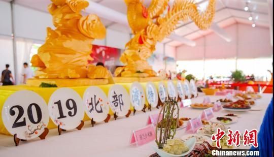 北部灣（海南儋州）旅游美食博覽會，舉辦美食評選活動　王子謙　攝