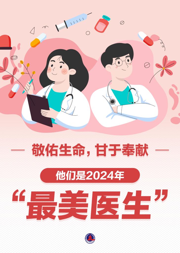 新華鮮報(bào)|致敬“白衣戰(zhàn)士”!2024年“最美醫(yī)生”發(fā)布