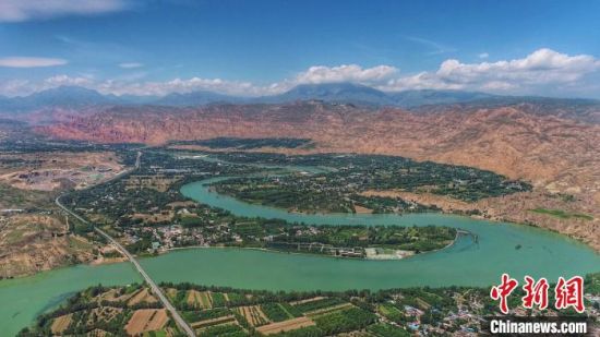 圖為青海省黃河流域。（資料圖）青海省水利廳 供圖