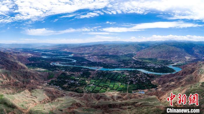 圖為青海黃河流域。(資料圖) 李玉峰 攝