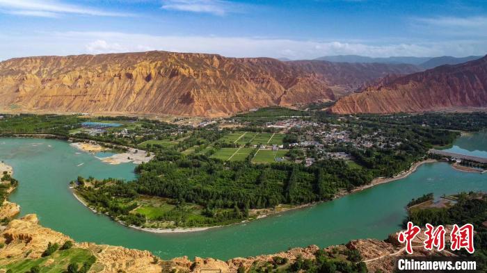 圖為青海黃河流域。(資料圖) 李玉峰 攝