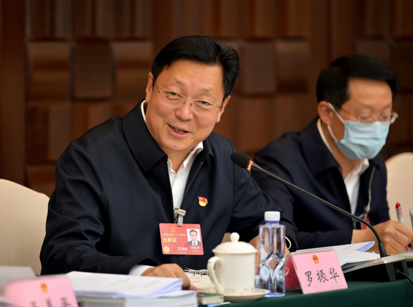 全國人大代表羅振華。