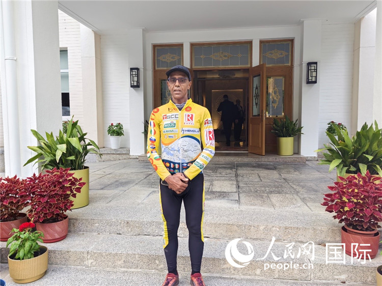 9月6日，卡里姆·穆斯塔在摩洛哥駐華大使官邸。人民網(wǎng)記者 王晶攝