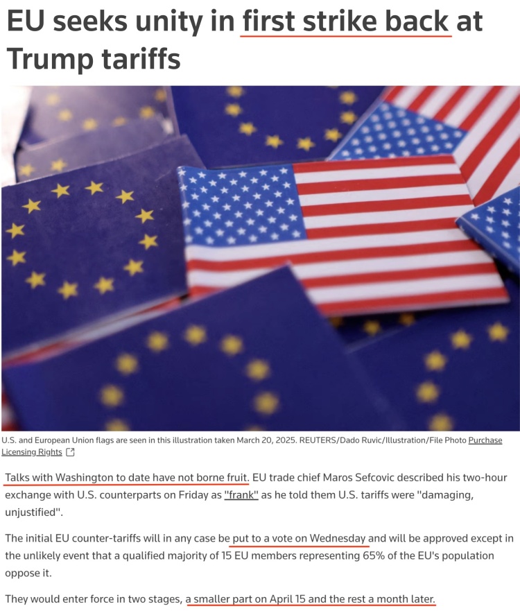 深觀察丨“只要團(tuán)結(jié)，歐盟反制美國(guó)的王牌很多”