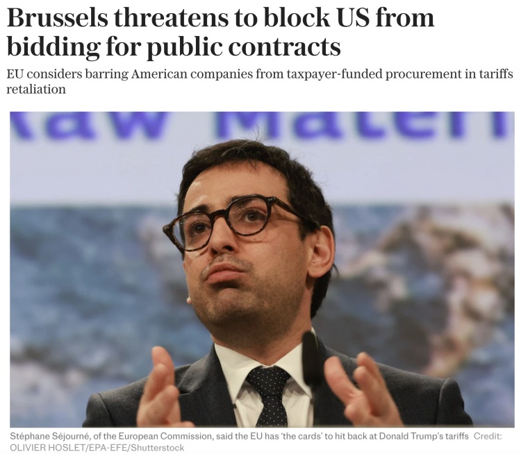 深觀察丨“只要團(tuán)結(jié)，歐盟反制美國(guó)的王牌很多”