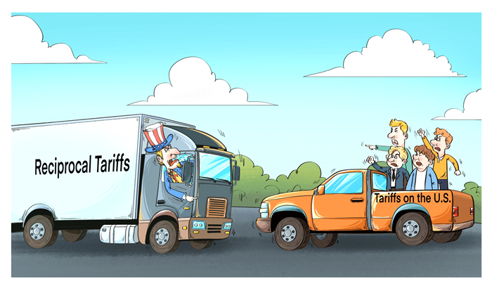 漫畫作者：譚希光（人民網(wǎng)版權(quán)圖片，未經(jīng)授權(quán)請(qǐng)勿轉(zhuǎn)載。）