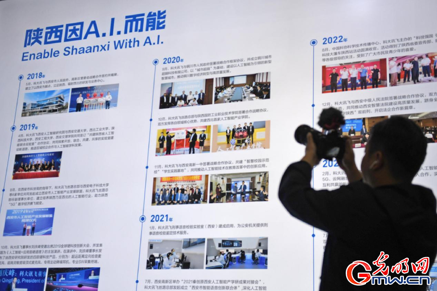 組圖丨AI、網(wǎng)絡(luò)安全、跨境電商……數(shù)字經(jīng)濟(jì)如此 “陜”耀