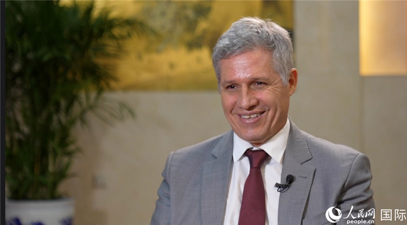 巴西農(nóng)村發(fā)展部部長特謝拉。 人民網(wǎng)記者 張榮攝