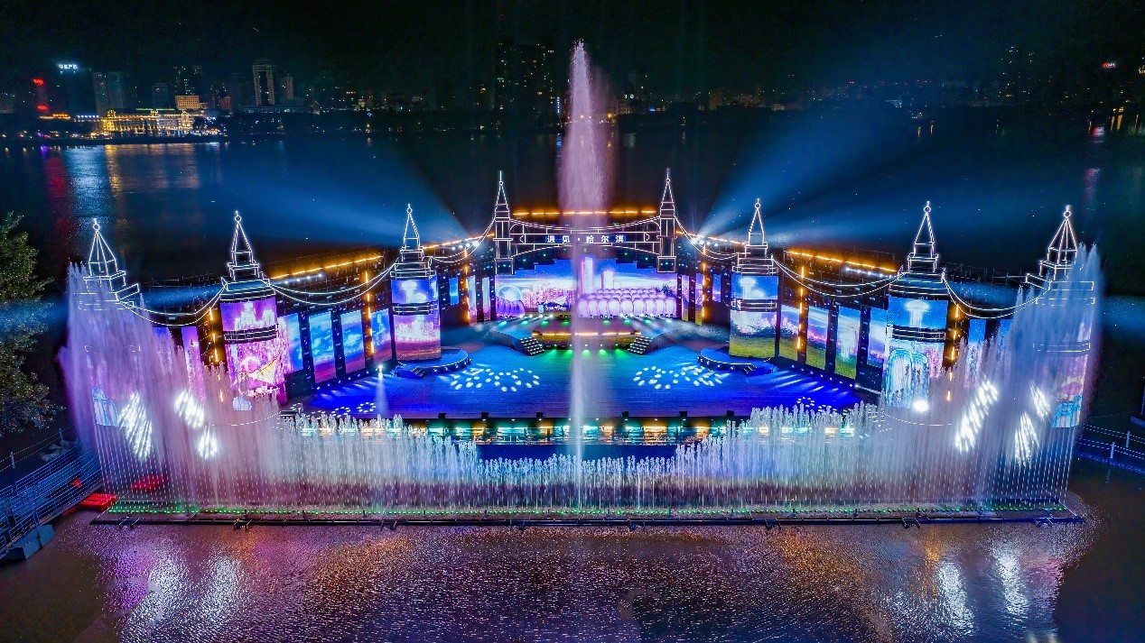 《遇見·哈爾濱》展演現場。受訪者供圖