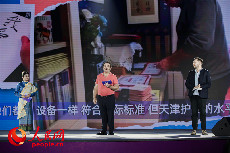 從左至右分別為馬星彤、皮安睿、柯明可。人民網(wǎng)記者 于凱攝