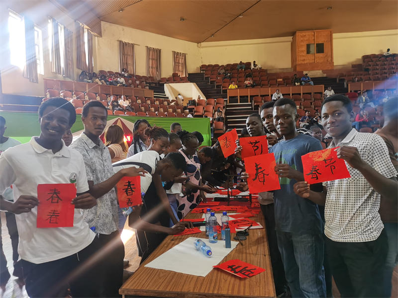 卡巴拉克大學(xué)春節(jié)體驗活動。埃格頓大學(xué)孔子學(xué)院供圖