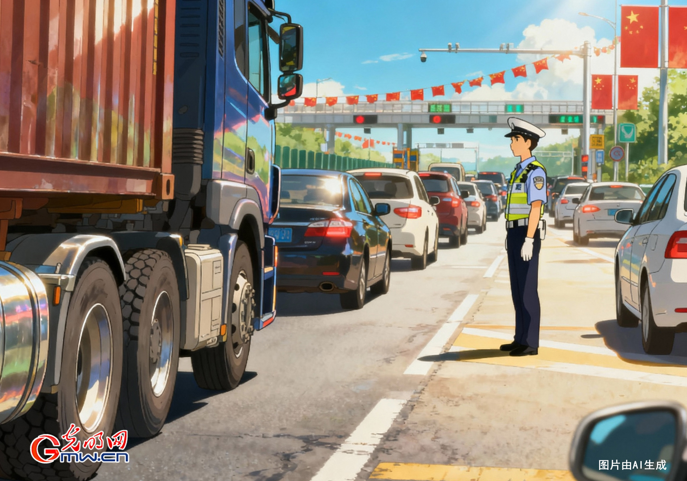 【光明漫評(píng)】國(guó)慶煙火氣，離不開(kāi)勞動(dòng)者的守護(hù)