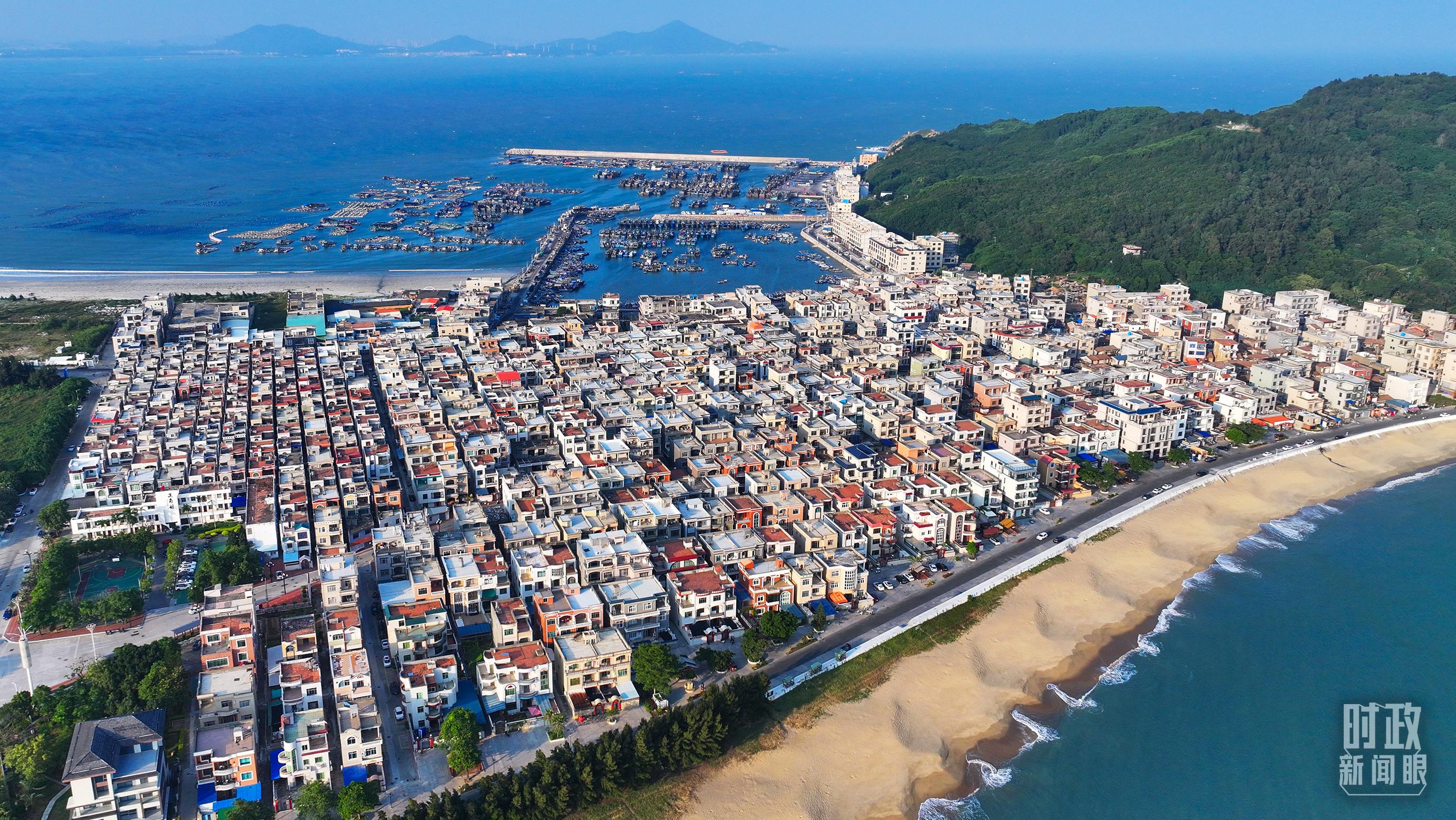 △澳角村。（總臺記者李鵬沖拍攝）