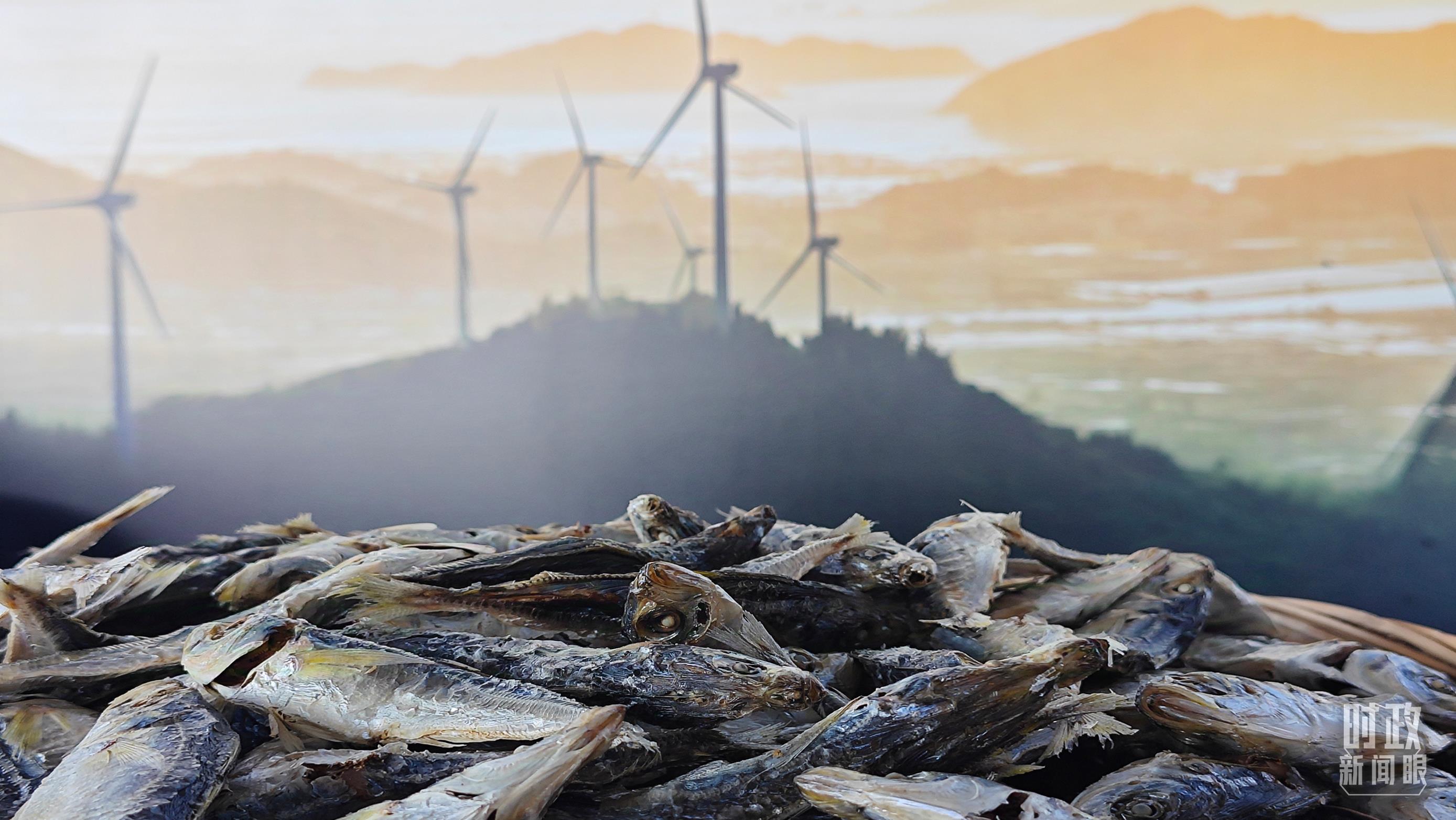 △澳角村的海產(chǎn)品。（總臺央視記者許永松拍攝）