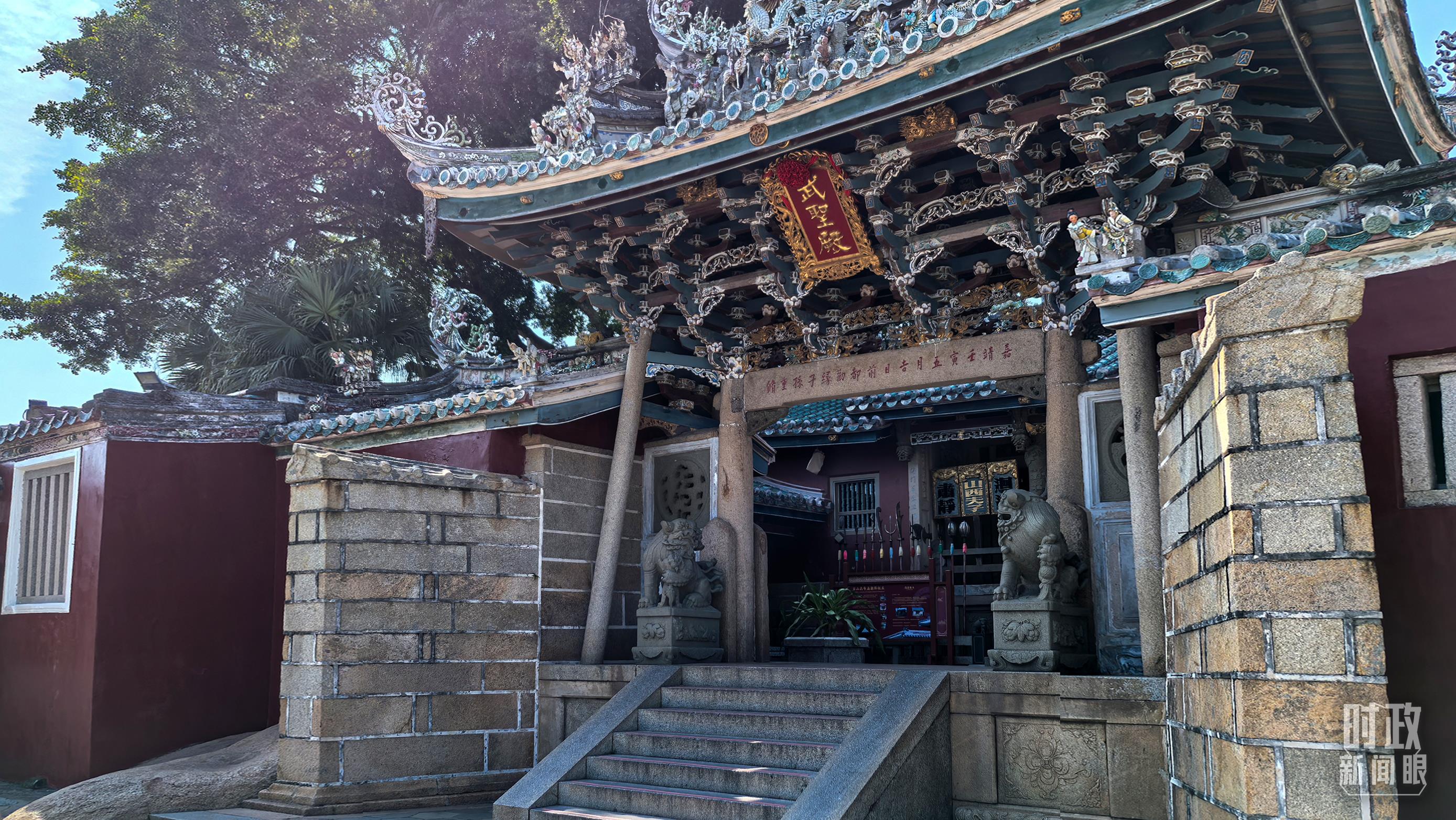 △關(guān)帝文化產(chǎn)業(yè)園。（總臺央視記者陸泓宇拍攝）