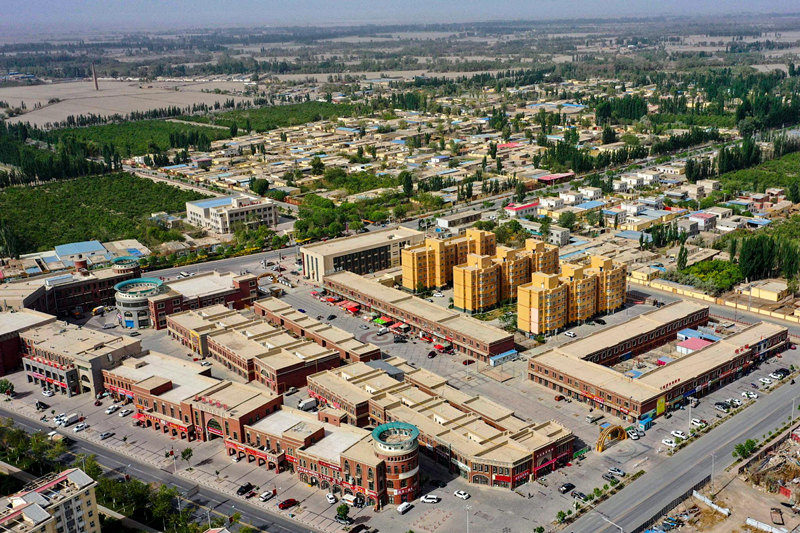 達(dá)西村新貌。