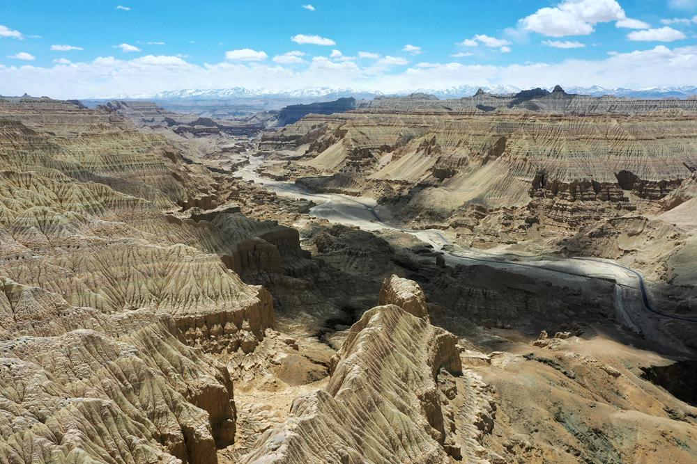 航拍土林。旦真攝