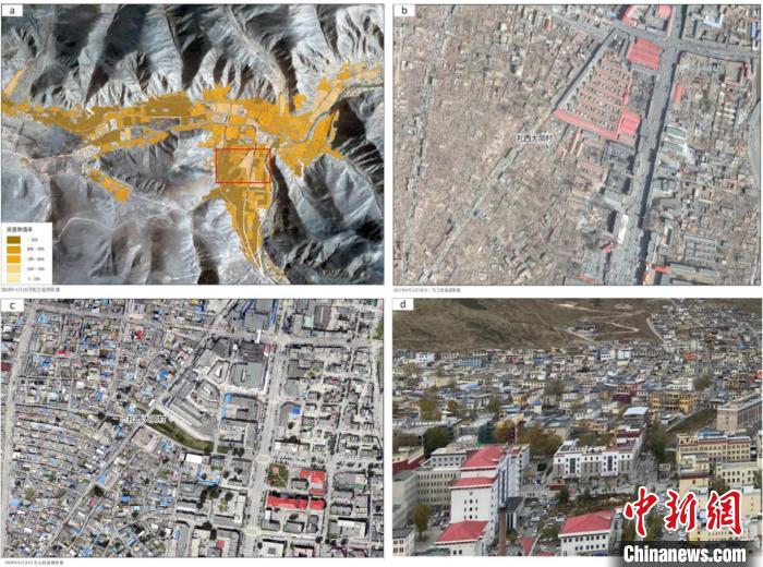 災(zāi)后重建區(qū)群眾住房條件得到根本性改善監(jiān)測結(jié)果。中科院空天院 供圖