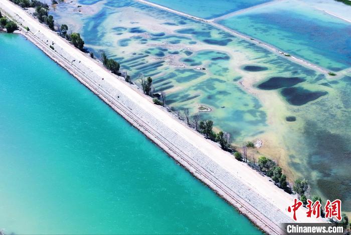 航拍貴德縣黃河?！●R銘言 攝