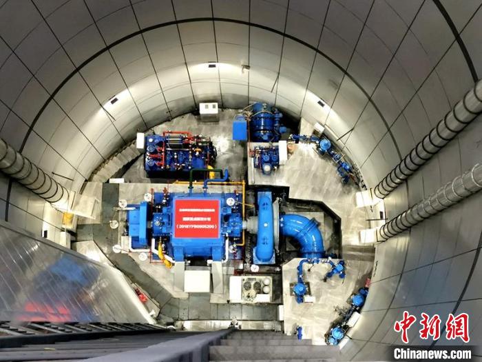 全功率變速抽蓄機組。　四川電力供圖